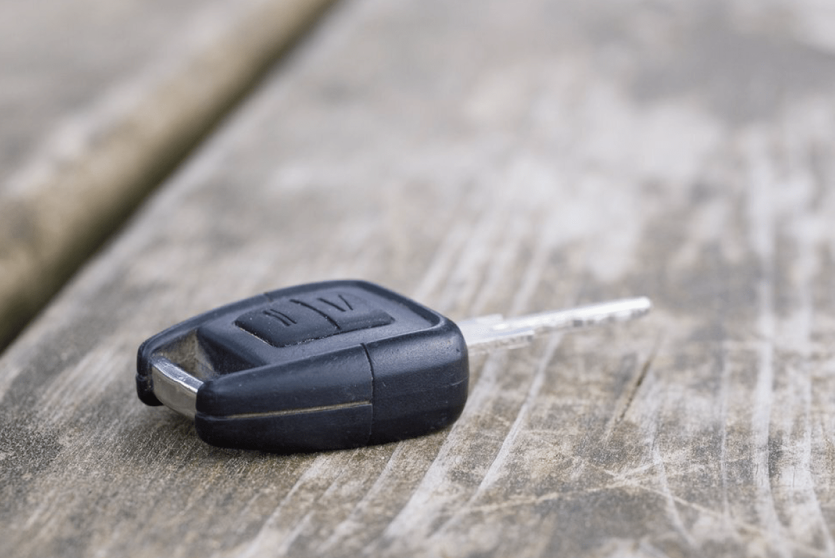 Autosleutel verloren of in auto laten liggen